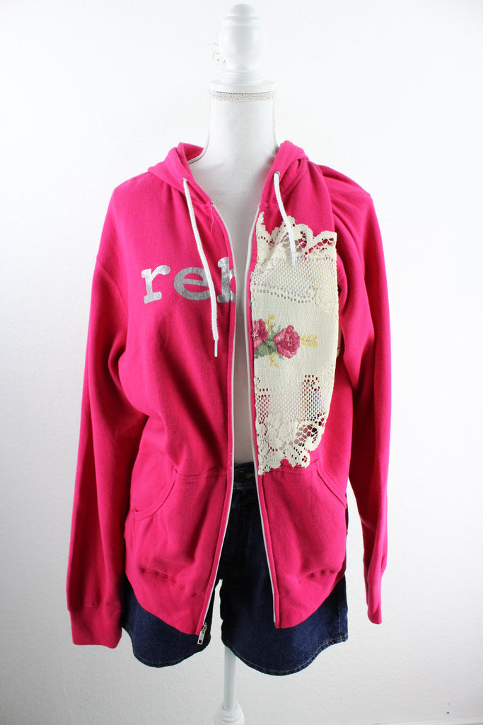 Vintage Pink Jacket (L) - Vintage & Rags Online