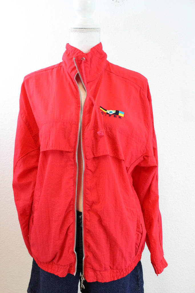 Vintage Red C Tek Jacket (M) - Vintage & Rags