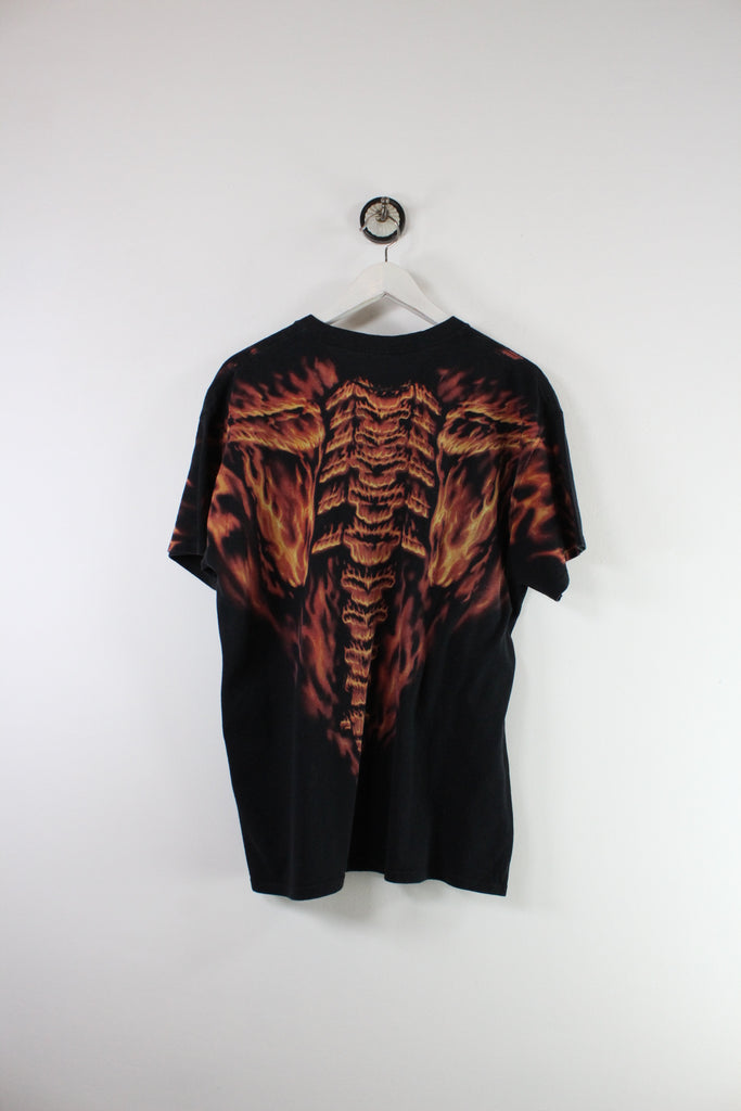 Vintage Fire Skull T-Shirt (L) - Vintage & Rags