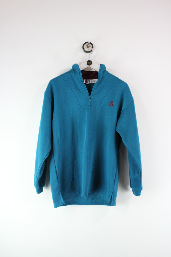 Vintage Blue Zipper Sweatshirt (S) - Vintage & Rags