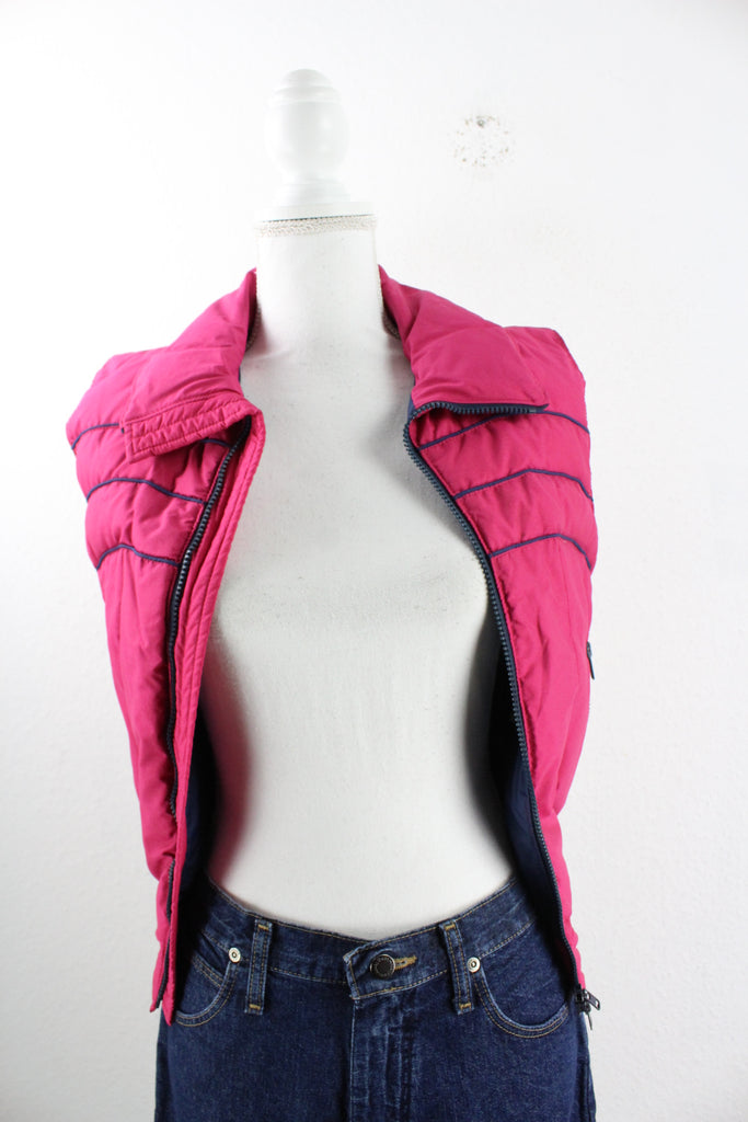 Vintage Pink Vest (S) - Vintage & Rags Online