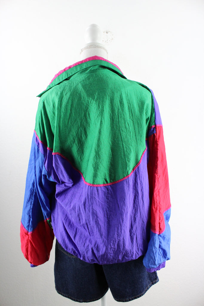 Vintage Colorblock Jacket (L) - Vintage & Rags Online