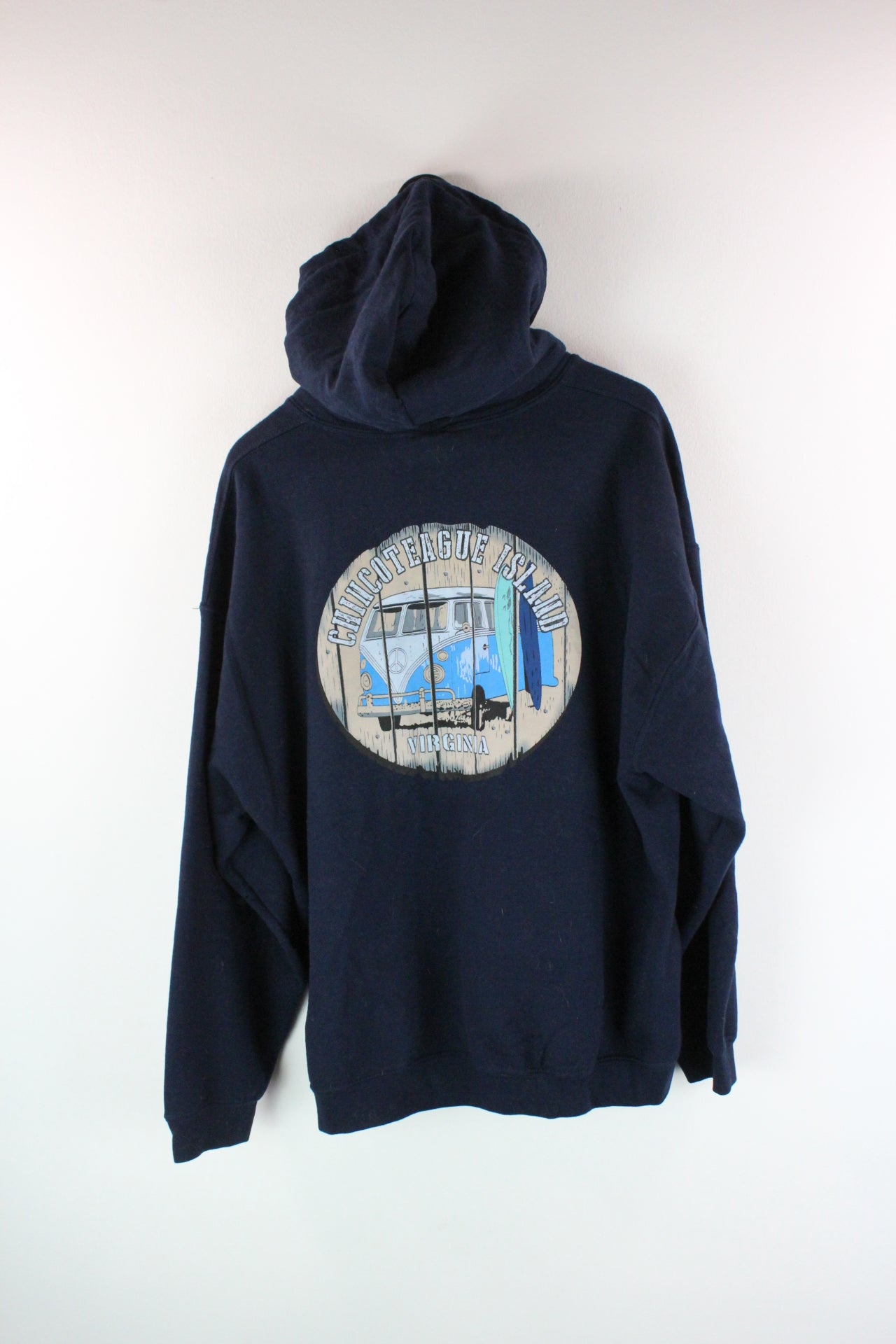 Vintage Chincoteague Island Virginia Hoodie (XL)