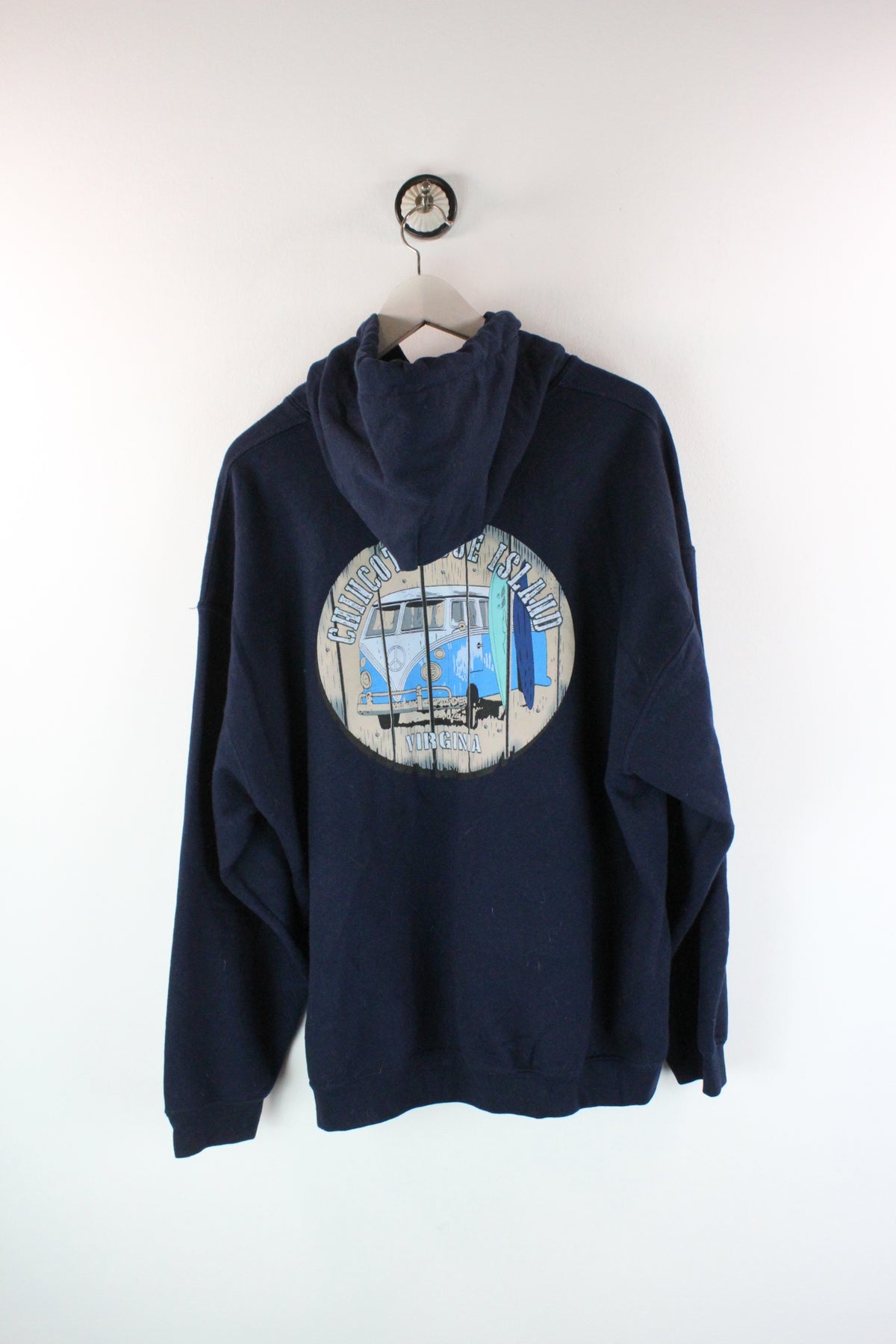 Vintage Chincoteague Island Virginia Hoodie (XL)