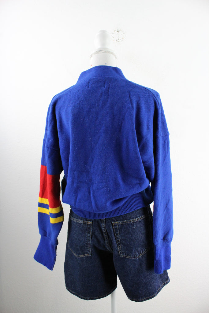 Vintage Blue Cardigan (M) - Vintage & Rags Online
