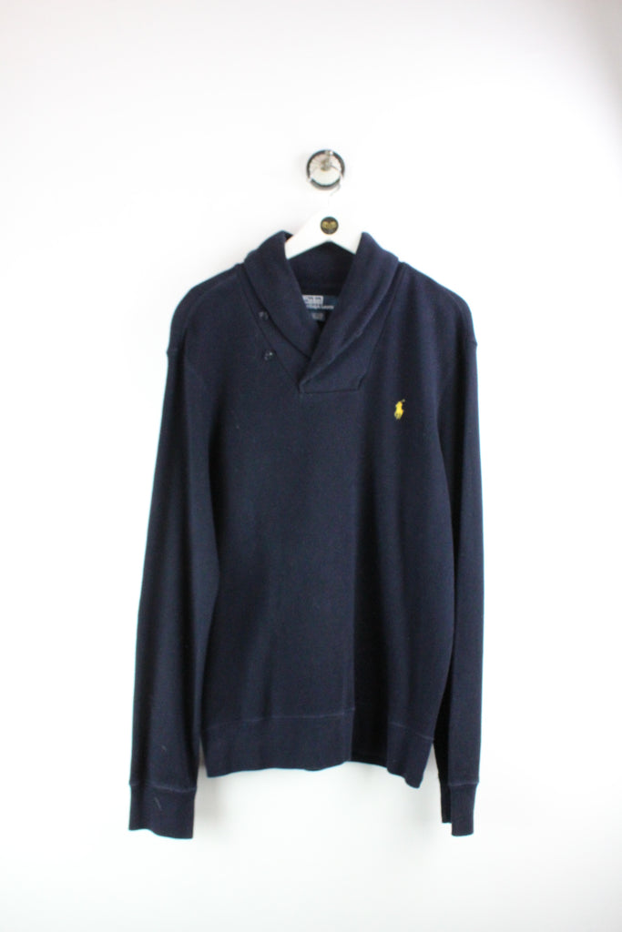 Vintage Blue Polo Ralph Lauren Pullover (XL) - Vintage & Rags