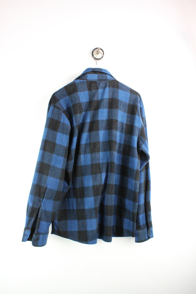 Vintage Blue Wrangler Flannel Fleece Shirt (M) - Vintage & Rags