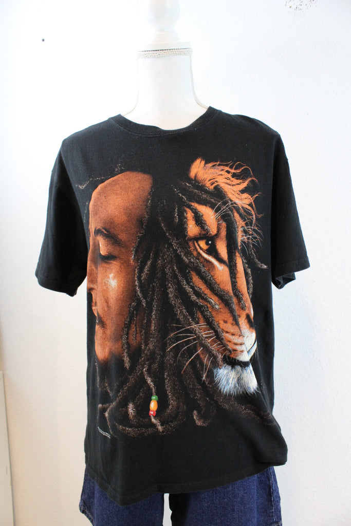 Vintage Bob Marley T-Shirt (M) - Vintage & Rags Online