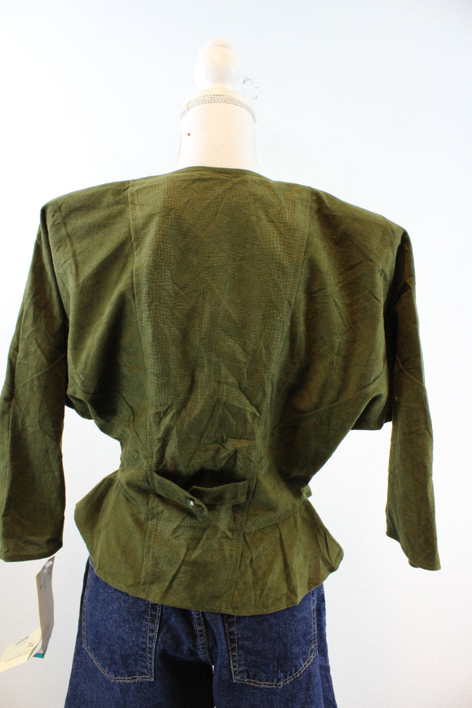 Vintage Green jacket (S) - Vintage & Rags Online