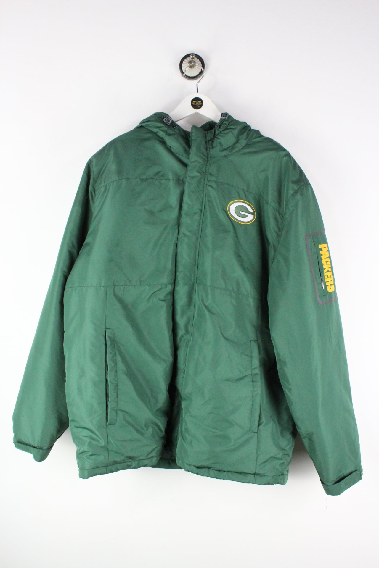Vintage NFL Packers Winter Jacket (XL) - Vintage & Rags
