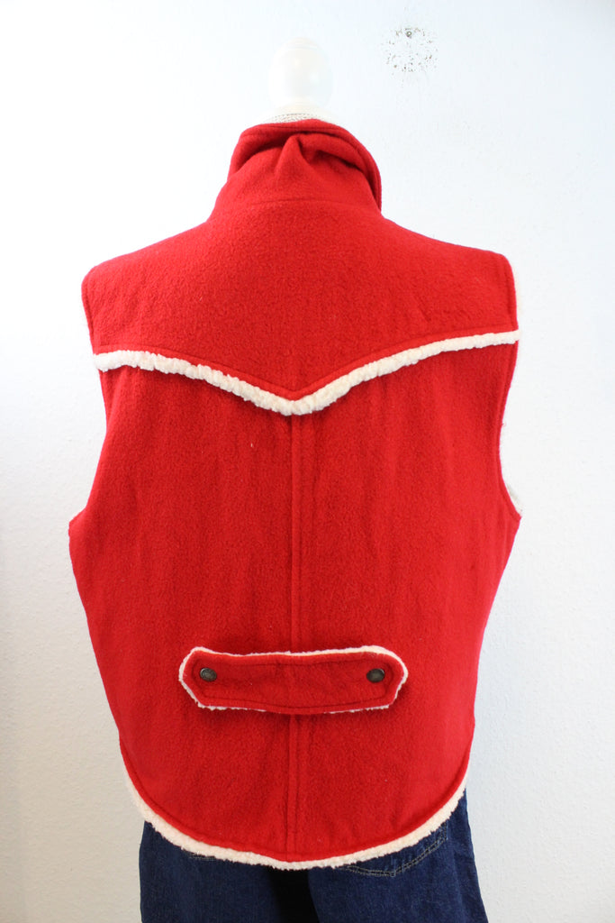 Vintage Red Calvin Klein Vest (M) - Vintage & Rags