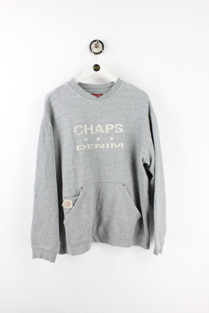 Vintage Chaps Denim Sweatshirt (M) - Vintage & Rags Online