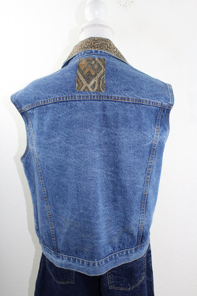 Vintage Jeans Vest (L) - Vintage & Rags