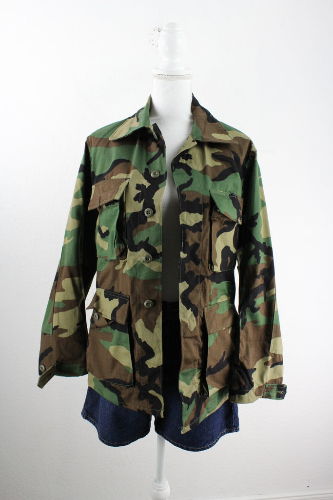 Vintage Military Jacket (XS) - Vintage & Rags Online