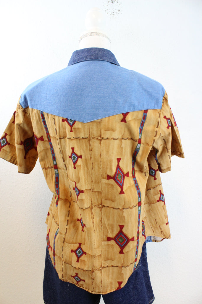 Vintage Rhinestones Shirt (S) - Vintage & Rags