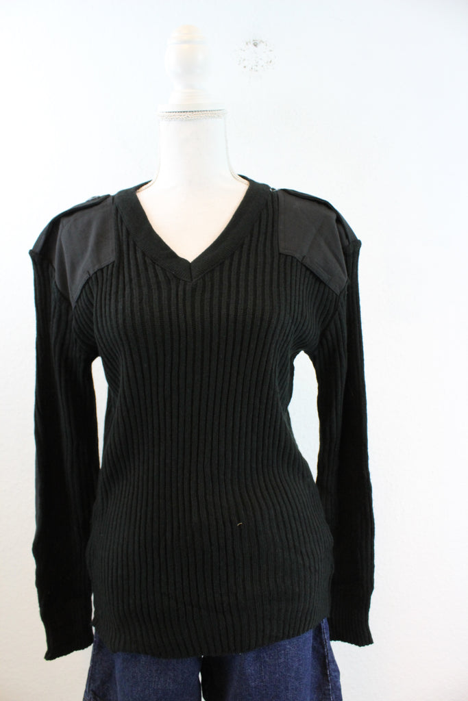 Vintage Black Pullover (S) - Vintage & Rags Online