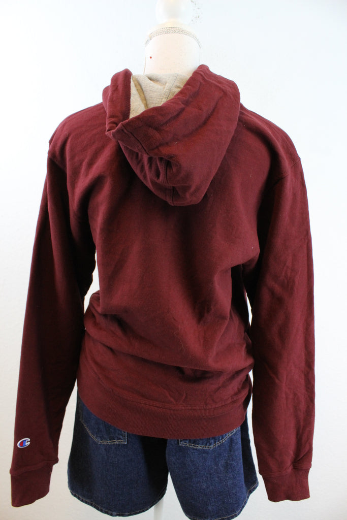 Vintage Red Champion Hoodie - Vintage & Rags Online