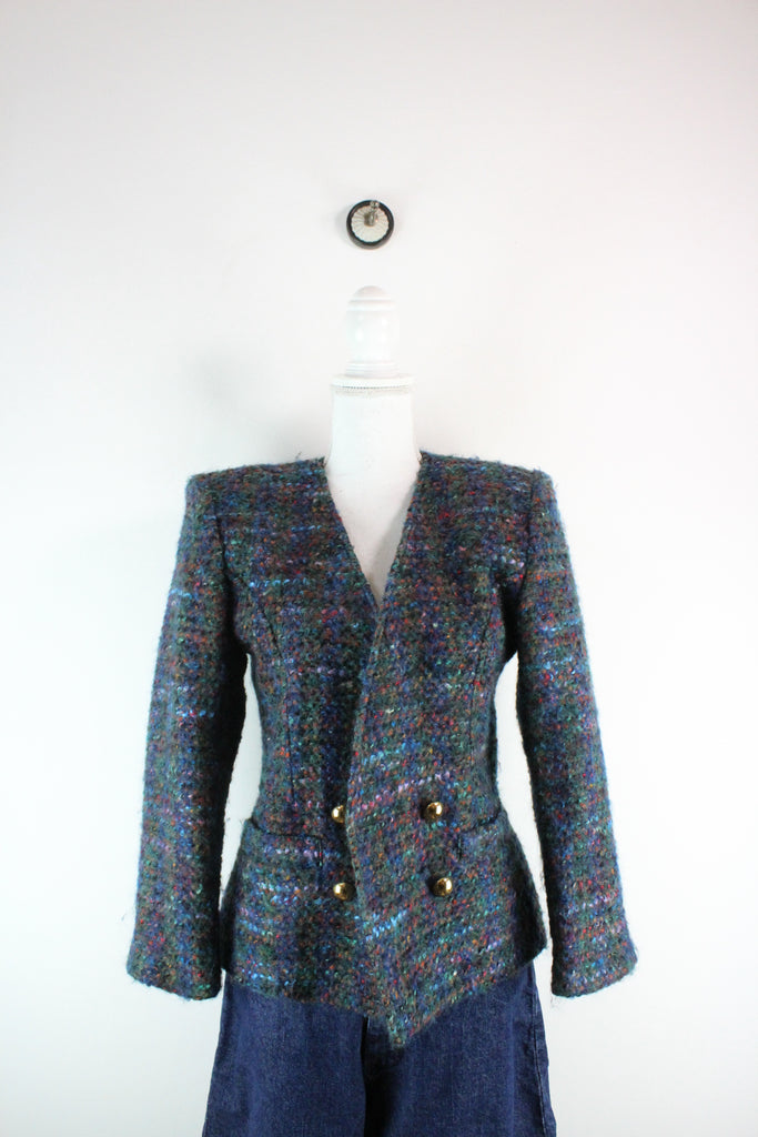 Vintage Wool Blazer (XS) - Vintage & Rags