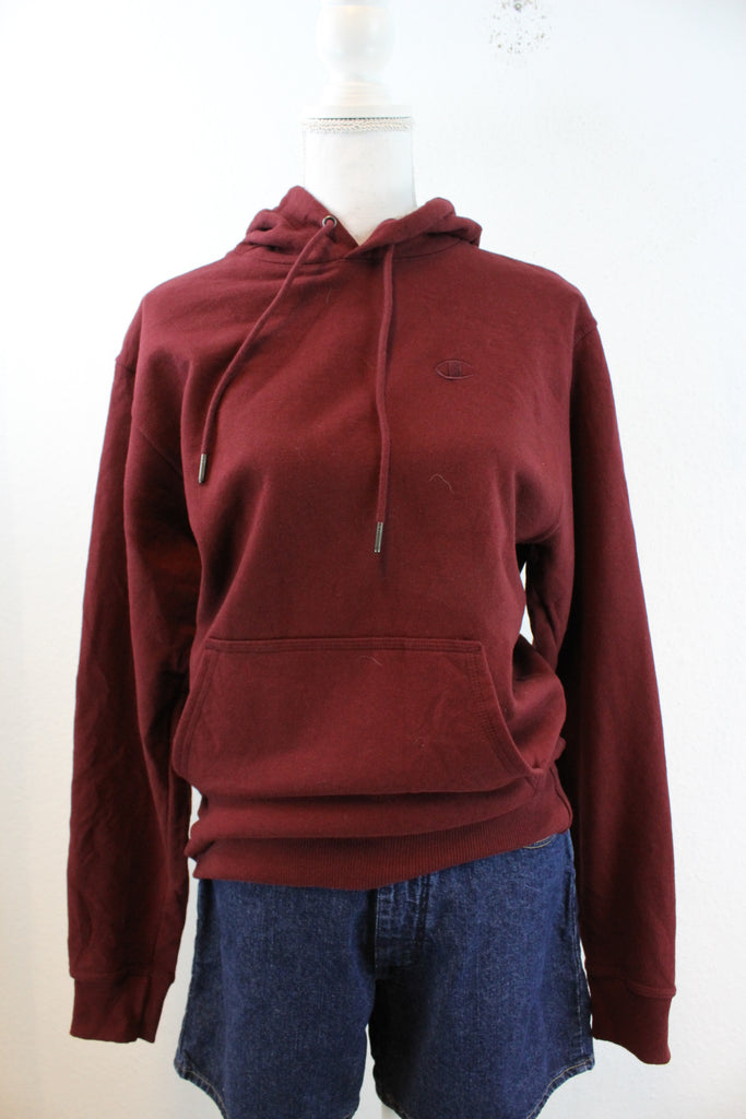 Vintage Red Champion Hoodie - Vintage & Rags Online