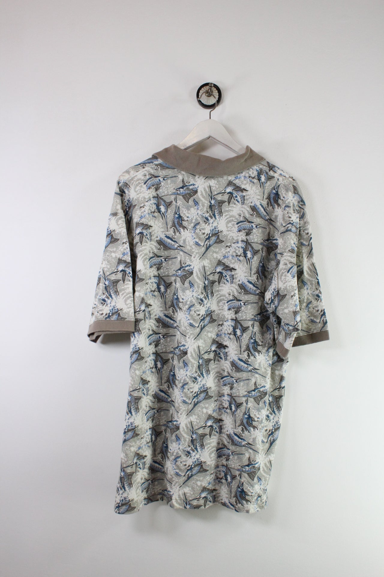 Vintage Fish Polo Shirt (L) - Vintage & Rags