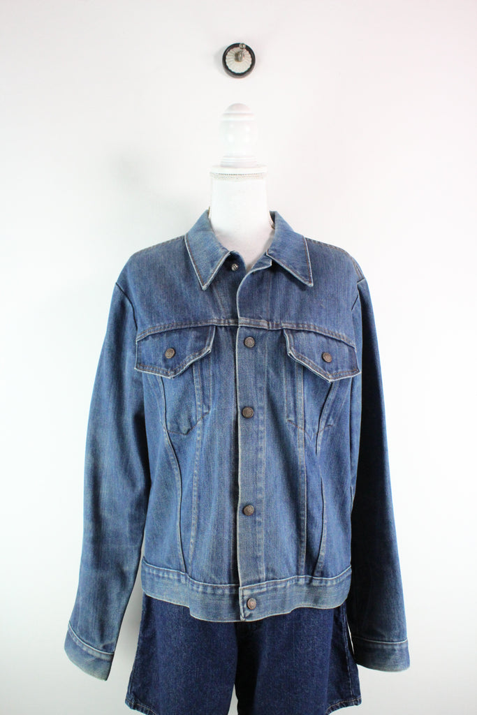 Vintage Blue Denim Jacket (L) - Vintage & Rags