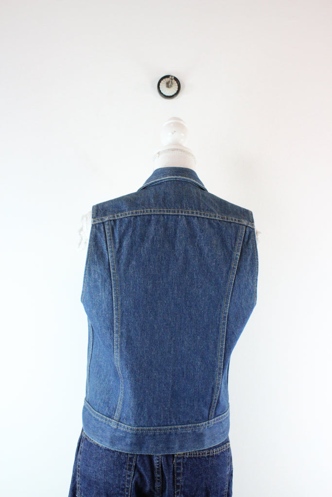 Vintage Lee Denim Vest (S) - Vintage & Rags