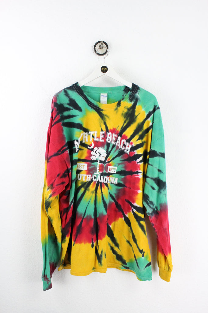 Vintage Batik Myrtle Beach Long Sleeve Shirt (XXL) - Vintage & Rags Online