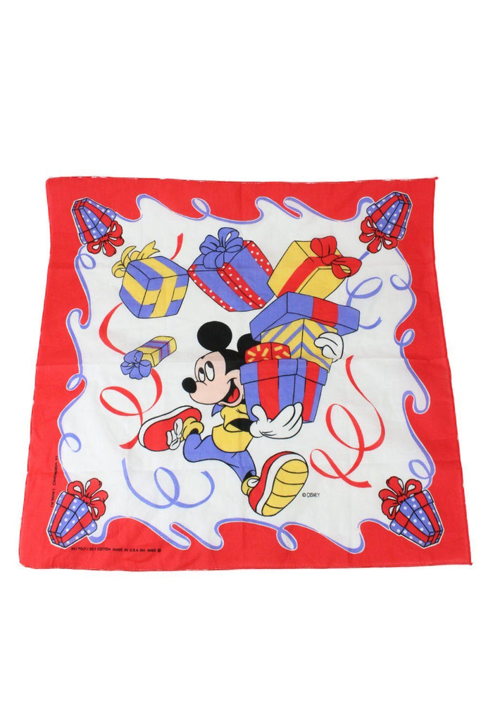 Mickey's Presents Bandana - Vintage & Rags