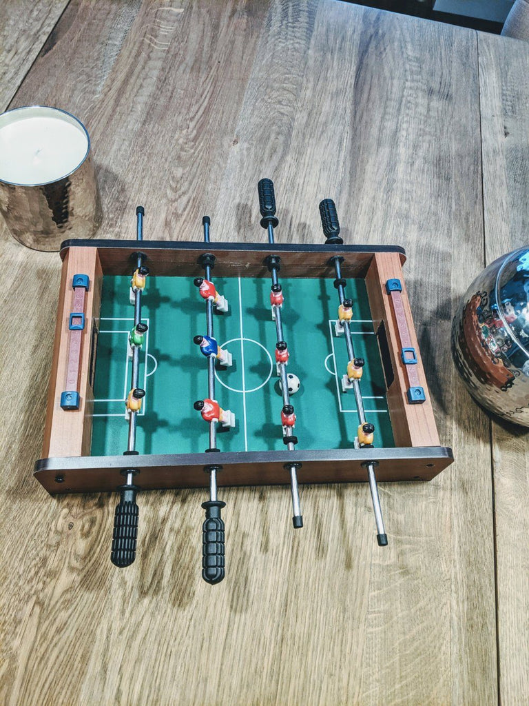 Mini Soccer Table Gamer - Vintage & Rags