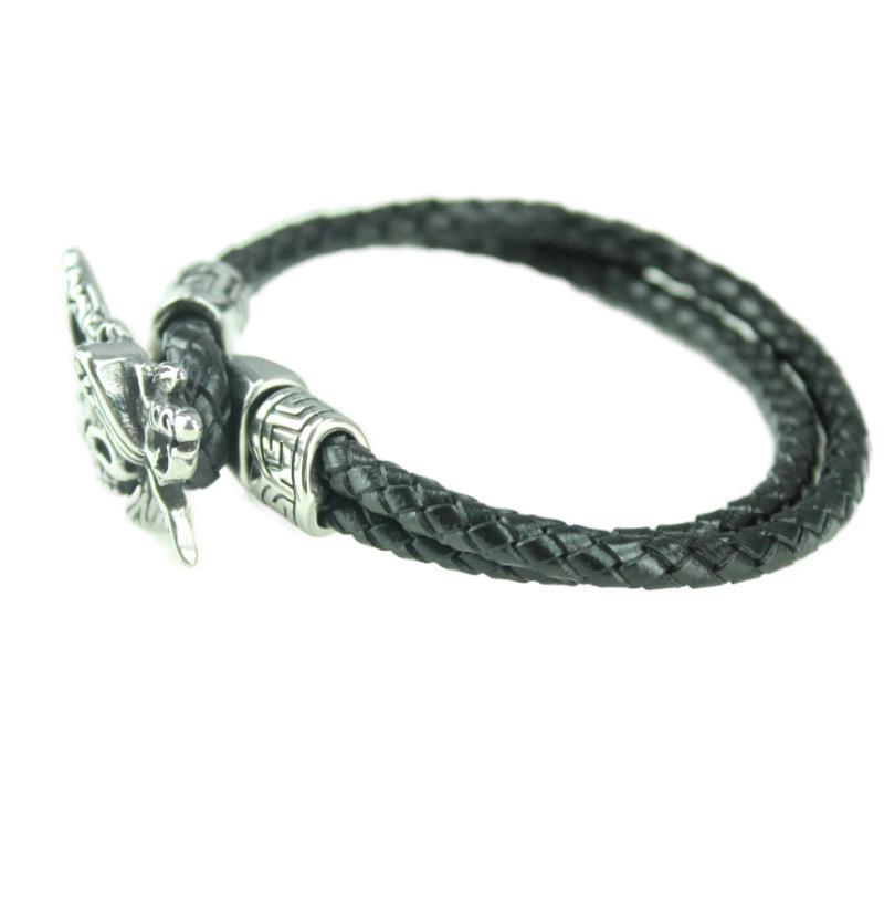 Pirate Leather Bracelet - Vintage & Rags