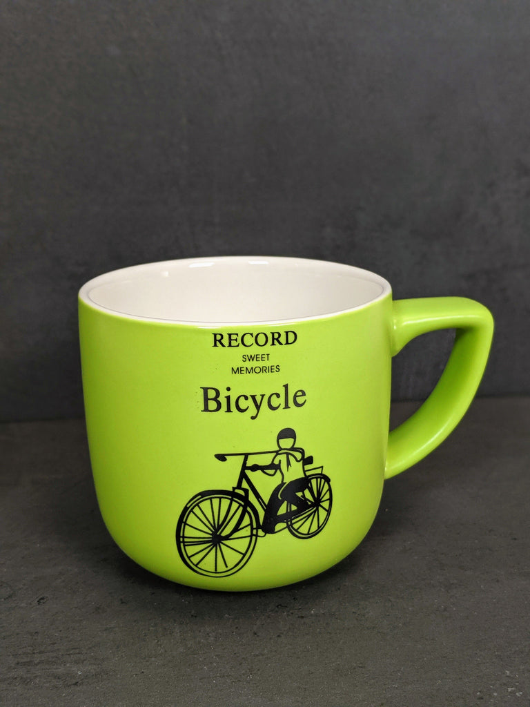 The retro Bicycle Cup (400ml) - Vintage & Rags