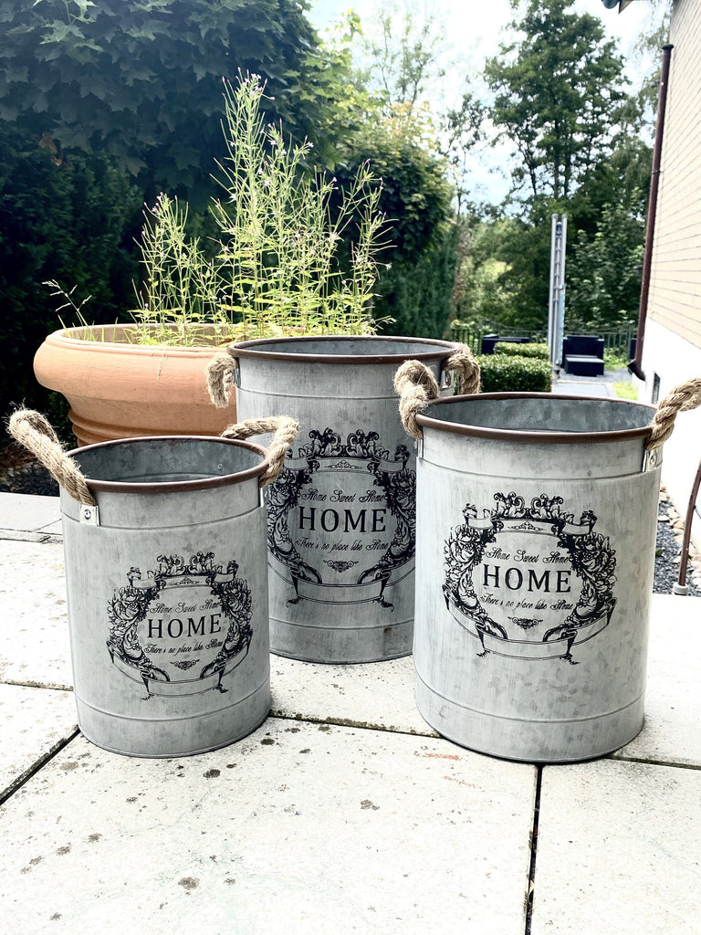 Vintage 3er Home Bucket Vintage & Rags 