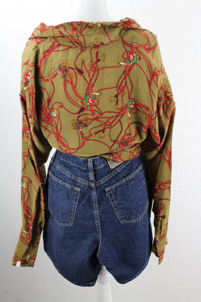 Vintage AnnTaylor Silk Blouse (L) Vintage & Rags 