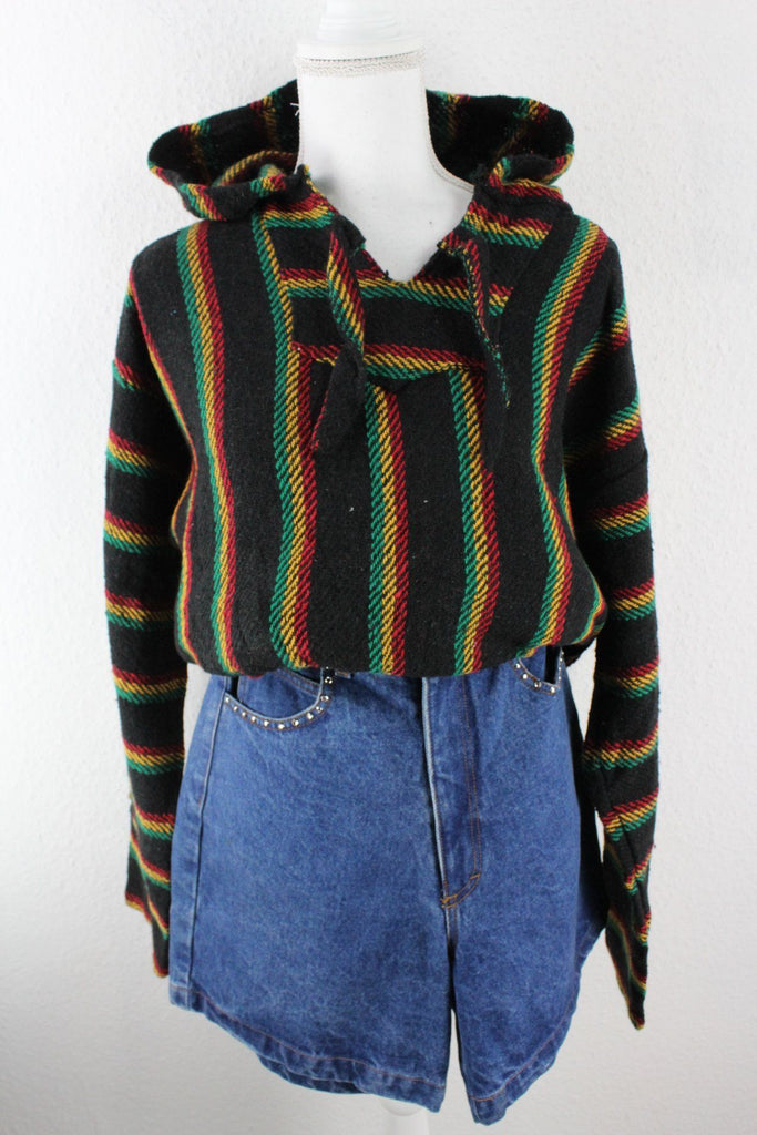 Vintage Baja Billys Knit Hoodie (L) Vintage & Rags 