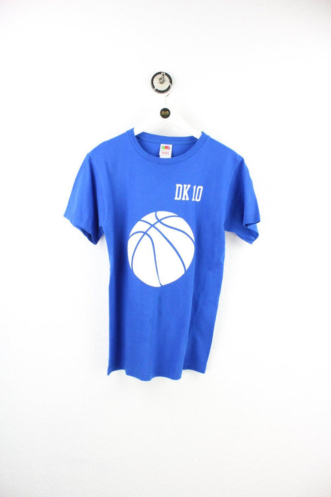 Vintage Basketball Print T-Shirt ( S ) - Vintage & Rags
