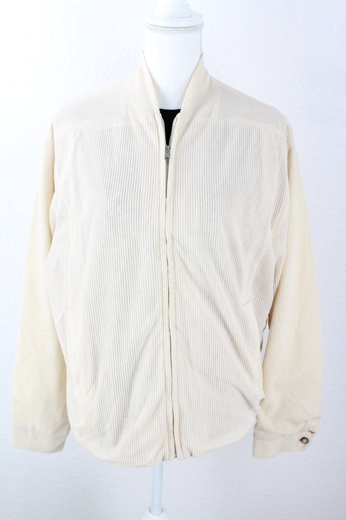 Vintage Beige Basic Jacket (L) Vintage & Rags 