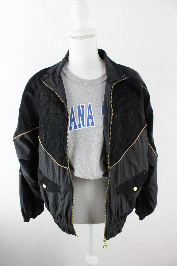 Vintage Black Active Frontier Jacket (M) Vintage & Rags 