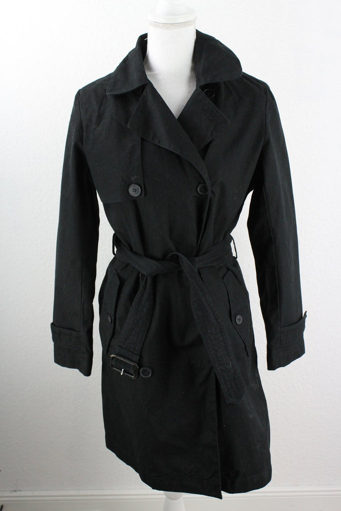 Vintage Black GAP Coat (M) Vintage & Rags 