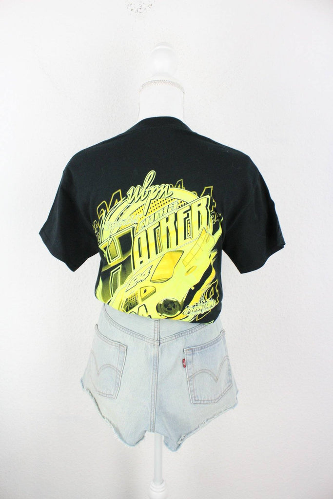 Vintage Black Motorsports T-Shirt (S) Vintage & Rags 