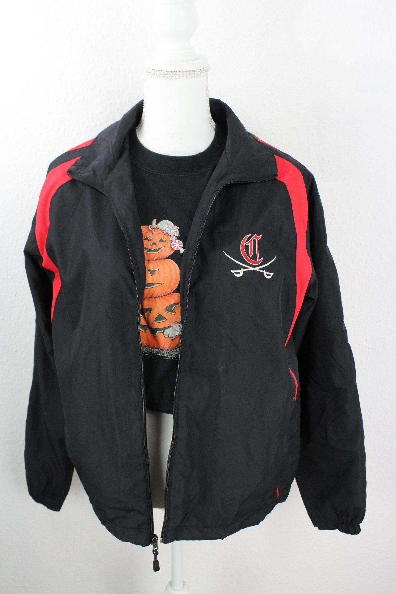 Vintage Black Sport Tek Jacket (L) Vintage & Rags 