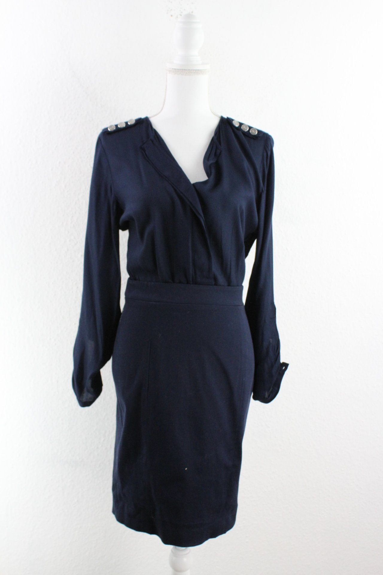 Vintage Blue Armani Jeans Dress (42) Vintage & Rags 
