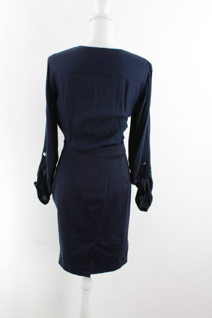 Vintage Blue Armani Jeans Dress (42) Vintage & Rags 