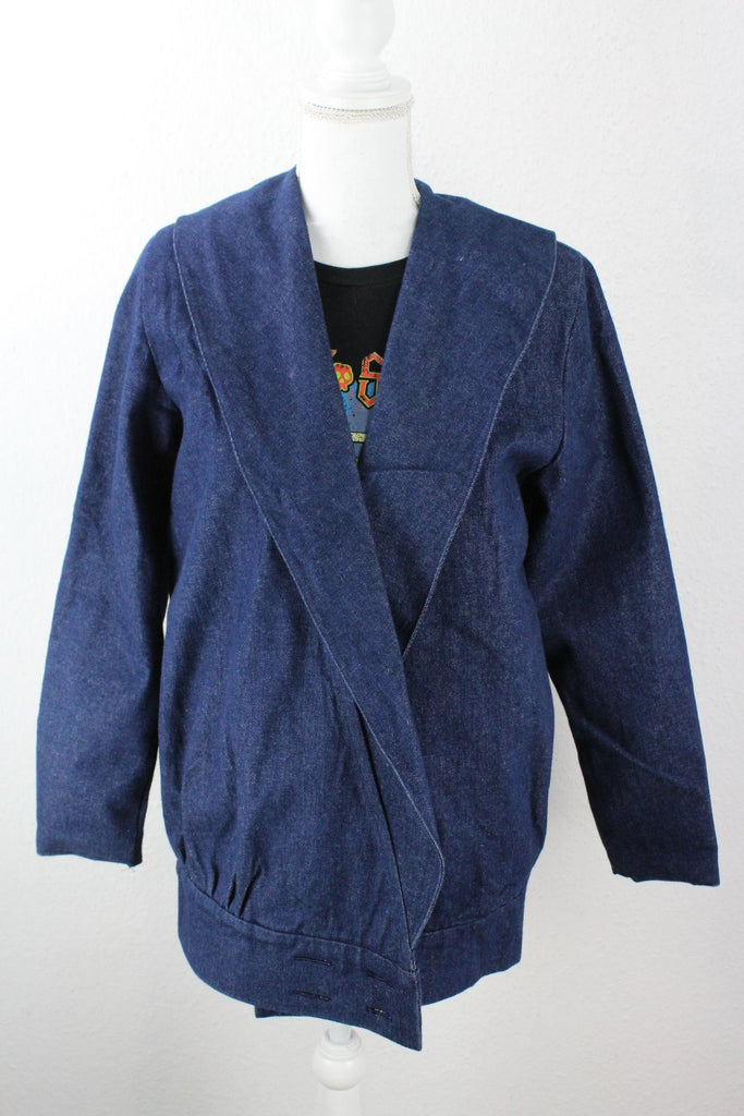 Vintage Blue Denim Jeans Jacket (L) Vintage & Rags 