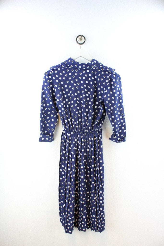Vintage Blue Dress ( M ) - Vintage & Rags