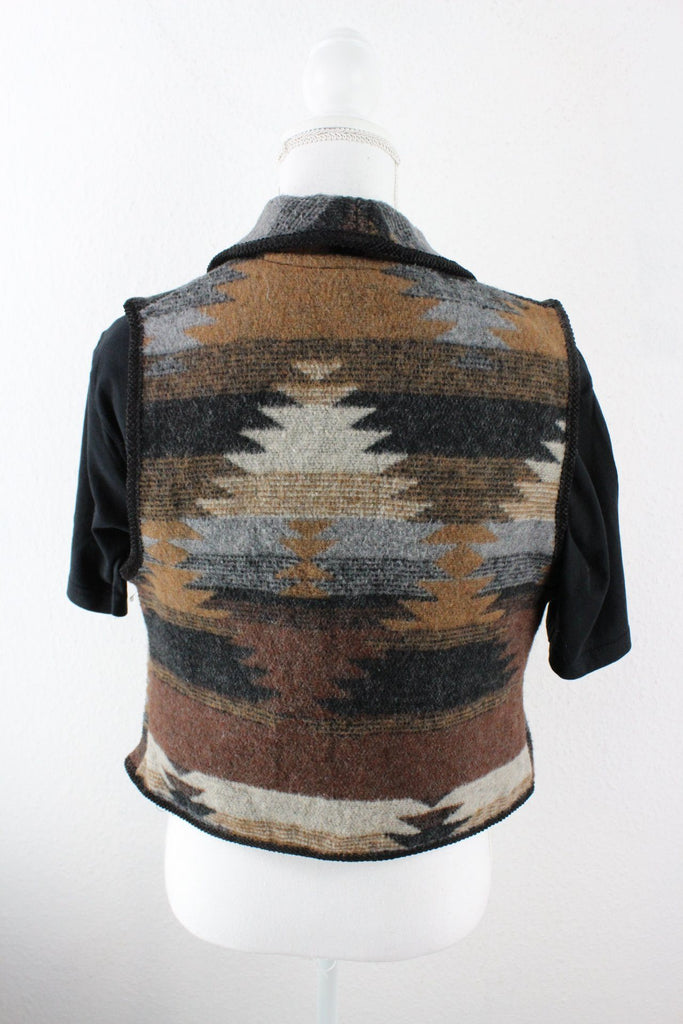 Vintage Brown Ntco Vest (S) Vintage & Rags 