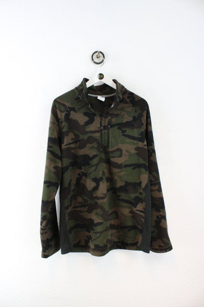 Vintage Camouflage Fleece Jacket (L) Yeeco KG 