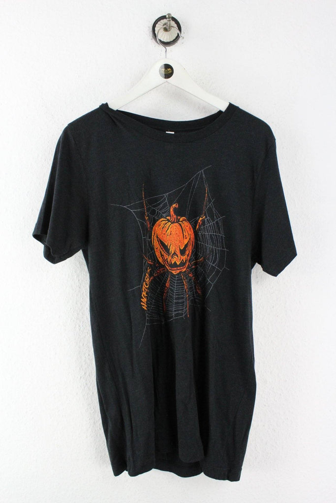 Vintage Canvas Pumpkin Spider T-Shirt (M) Vintage & Rags 