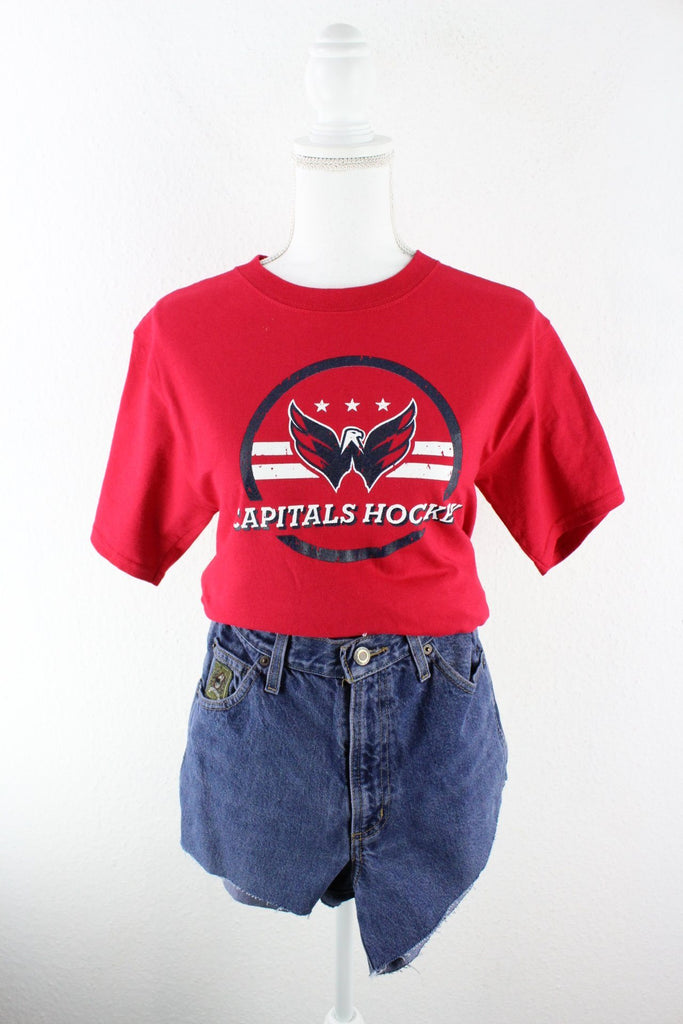 Vintage Capitals Hockey T-Shirt (M) Vintage & Rags 