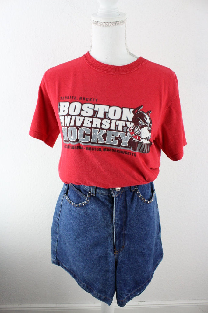 Vintage Champion Boston Hockey T-Shirt (S) Vintage & Rags 
