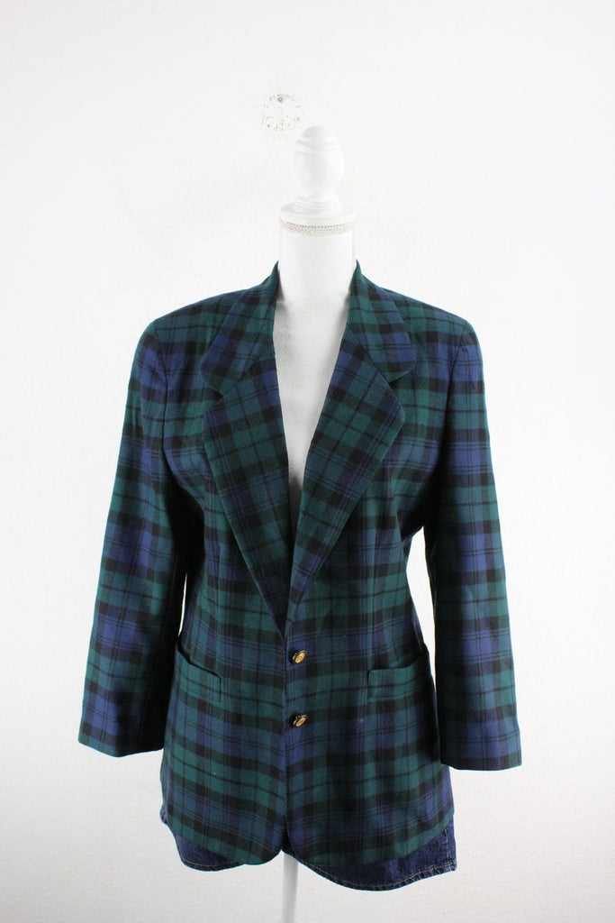 Vintage Checked Blazer (M) Vintage & Rags 